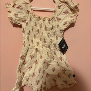 Gerber Floral Bodysuit